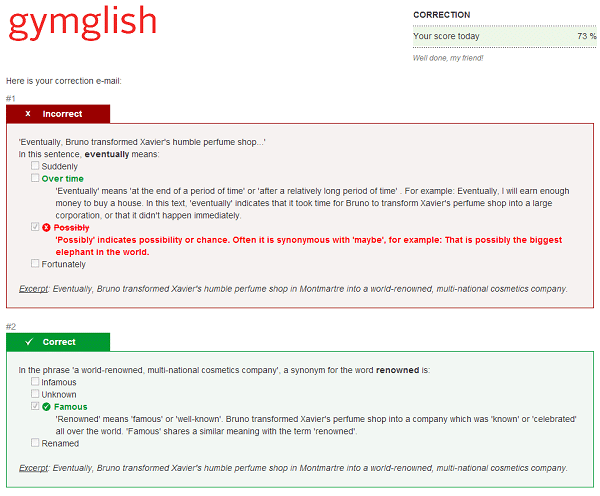 formation sur internet a l'anglais